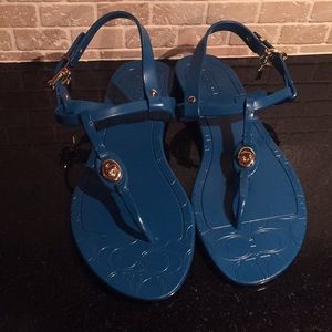 Coach thong jelly sandals